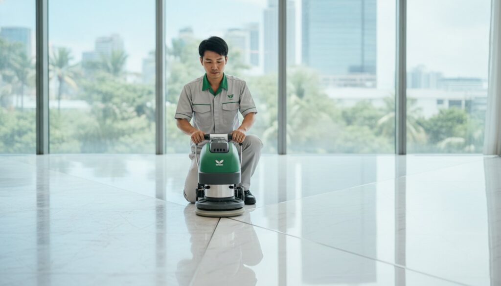 Marble Floor Polishing Service Singapore: The 2026 Restoration & Hygiene Guide