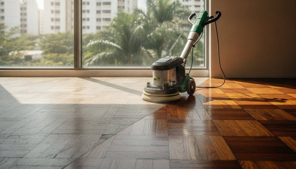 Parquet Floor Polishing Cost Singapore: The Ultimate 2026 Pricing & Restoration Guide