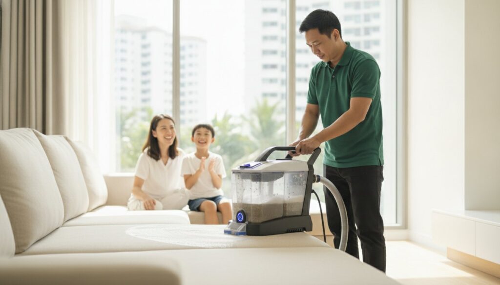 Professional Upholstery Cleaning Singapore: The Ultimate 2026 Hygiene Guide