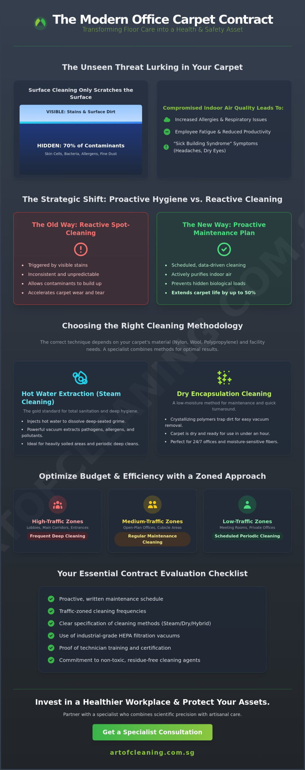 Office Carpet Cleaning Contract: The 2026 Strategic Guide to Workplace Hygiene