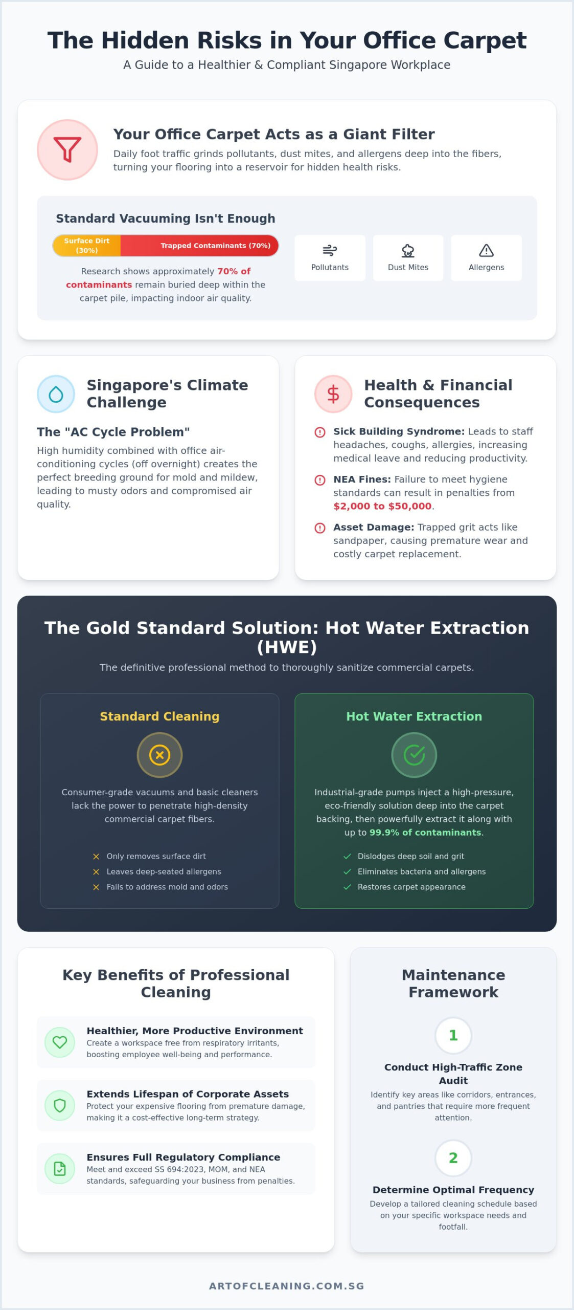 Commercial Carpet Cleaning Singapore: The 2026 Strategic Guide to Office Hygiene