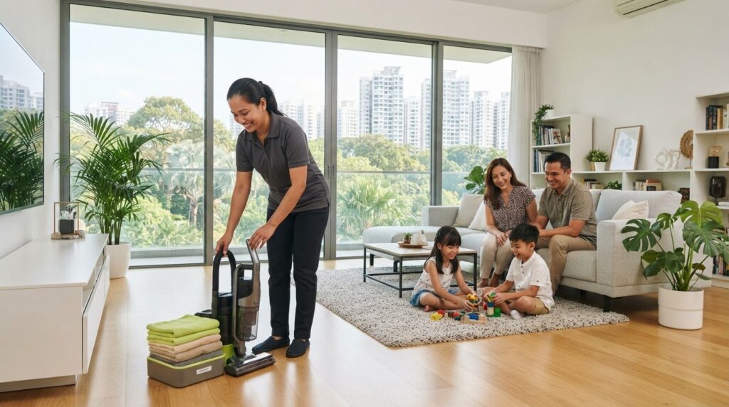 Affordable Part-Time Maid Singapore | Weekly Cleaning Service
