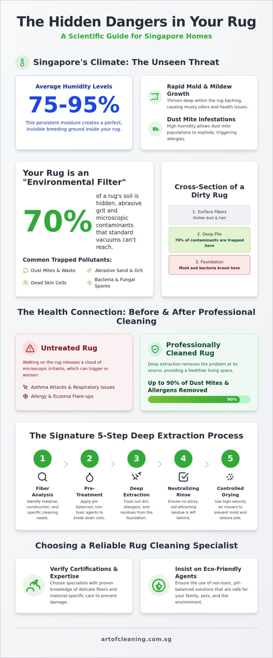 Rug Cleaning Singapore: The Ultimate 2026 Hygiene & Maintenance Guide