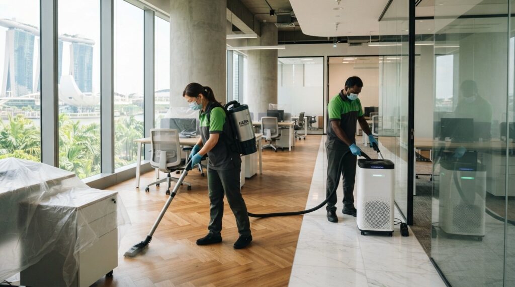 Office Post Renovation Cleaning Singapore | Commercial Cleaning