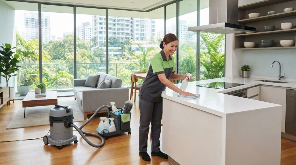 Part-Time Maid Weekly Cleaning Singapore | Reliable Cleaners
