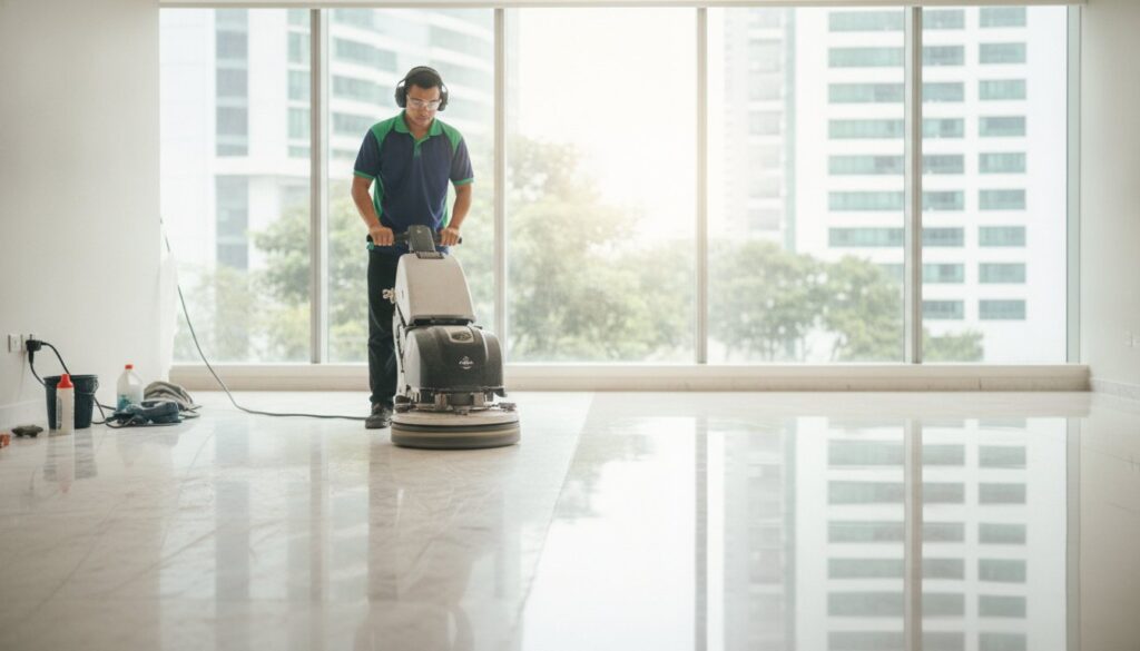 Professional Floor Polishing in Singapore: The 2026 Restoration & Hygiene Guide