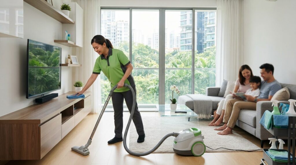 Weekly Cleaning Service Singapore | Professional Part-Time Maid