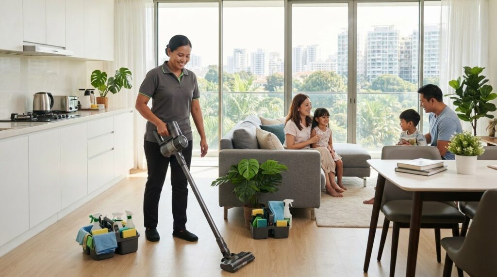 Weekly Home Cleaning Singapore | Part-Time Maid Services