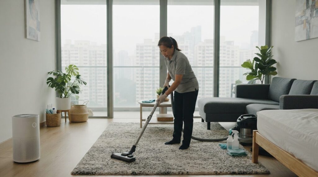 Haze Dust Removal Singapore: Professional Sofa, Mattress & Carpet Cleaning