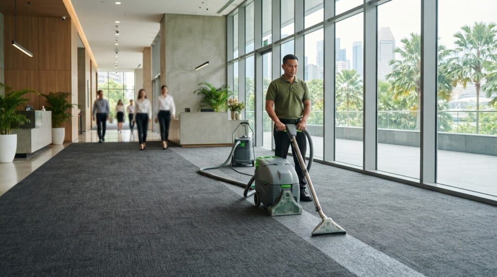 How Often Should Commercial Carpets Be Professionally Cleaned in Singapore?