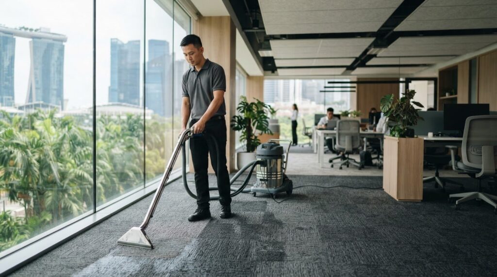 Office Carpet Cleaning Singapore: How to Keep Commercial Office Carpets Clean & Fresh