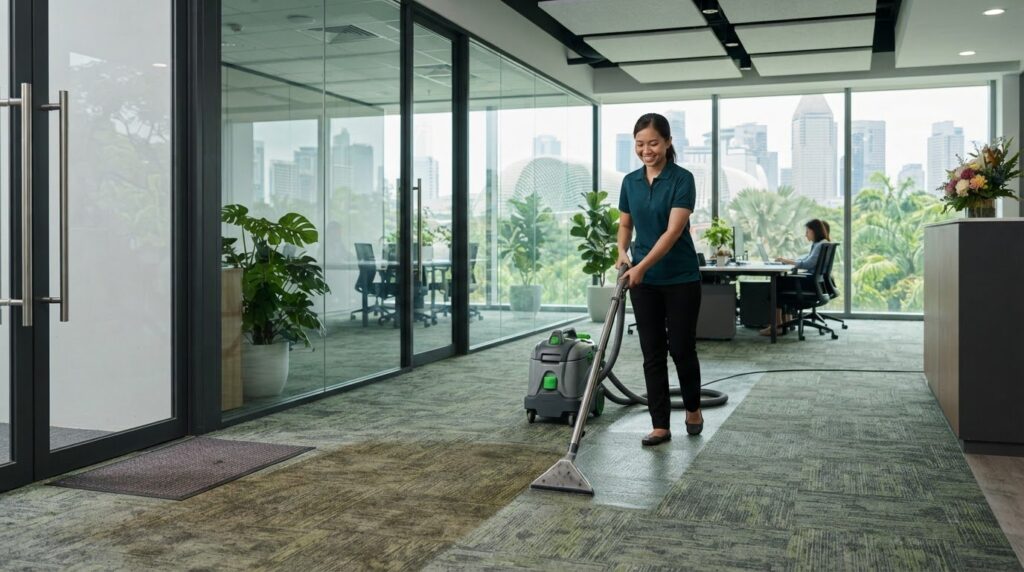 Office & Commercial Carpet Cleaning Singapore: Methods, Benefits & Maintenance Tips