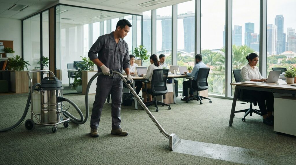 Why Professional Commercial Carpet Cleaning Is Essential for Singapore Businesses