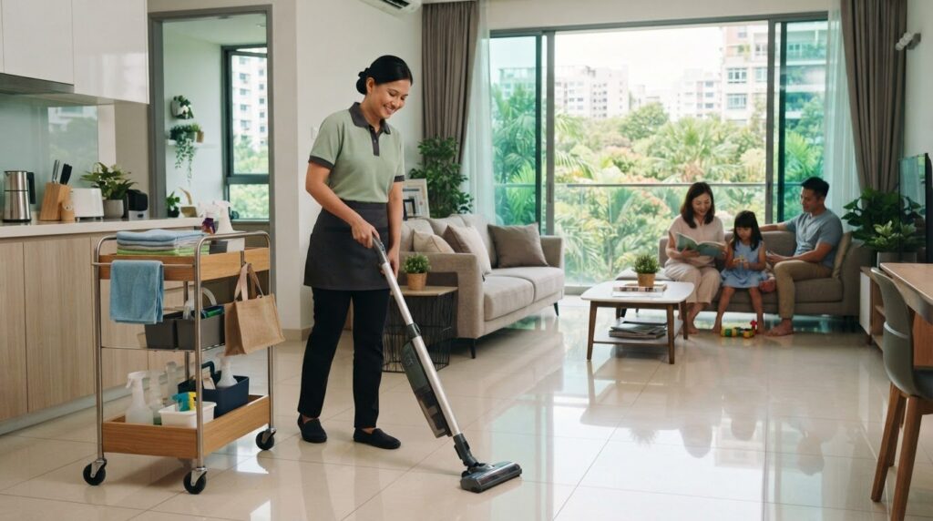 Housekeeping Service Singapore | Weekly Part-Time Cleaner