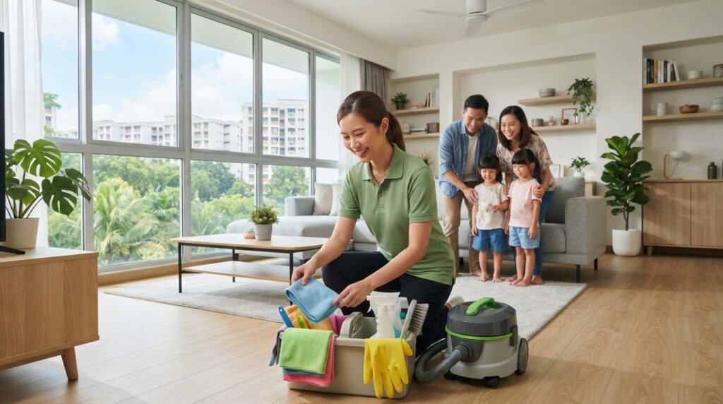 Part-Time Domestic Cleaning Singapore | Weekly Cleaning
