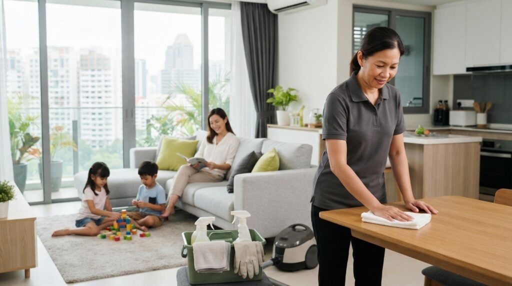 Part-Time House Cleaner Singapore | Regular Weekly Cleaning