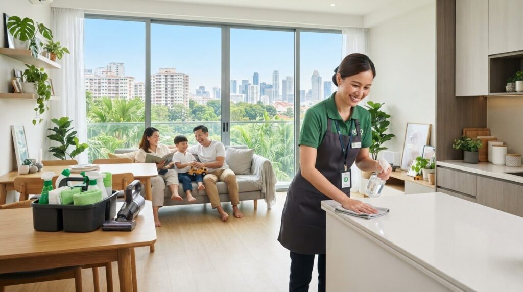 Part-Time Maid Agency Singapore | Weekly Home Cleaning