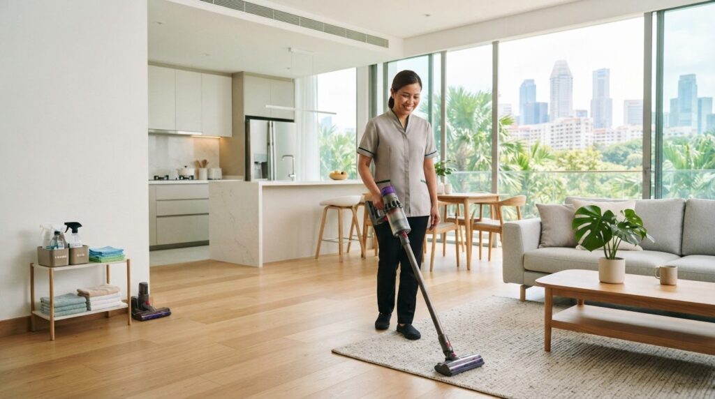 Part-Time Maid for Condo Singapore | Weekly Home Cleaning
