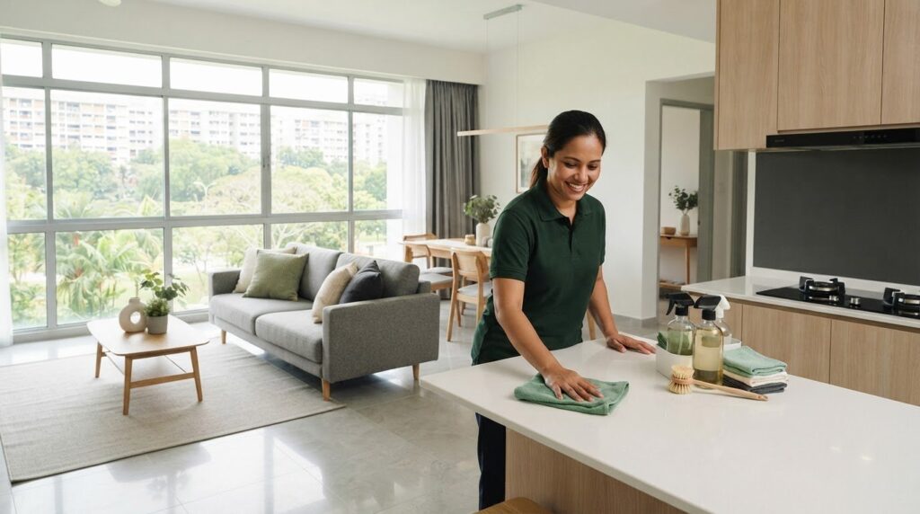 Part-Time Maid for HDB Singapore | Weekly Cleaning Service
