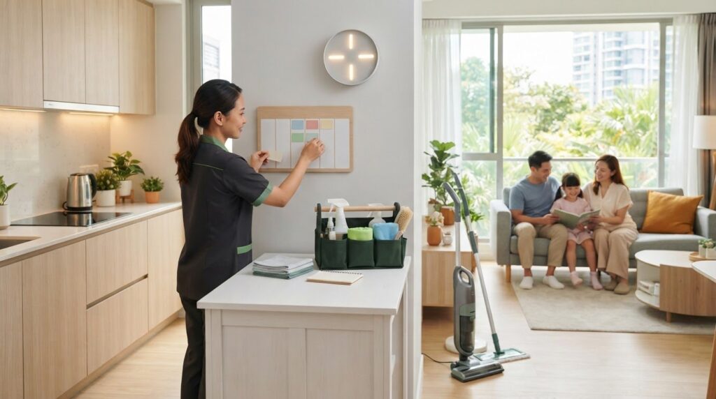 Part-Time Maid Singapore | 4-Hour Weekly Cleaning