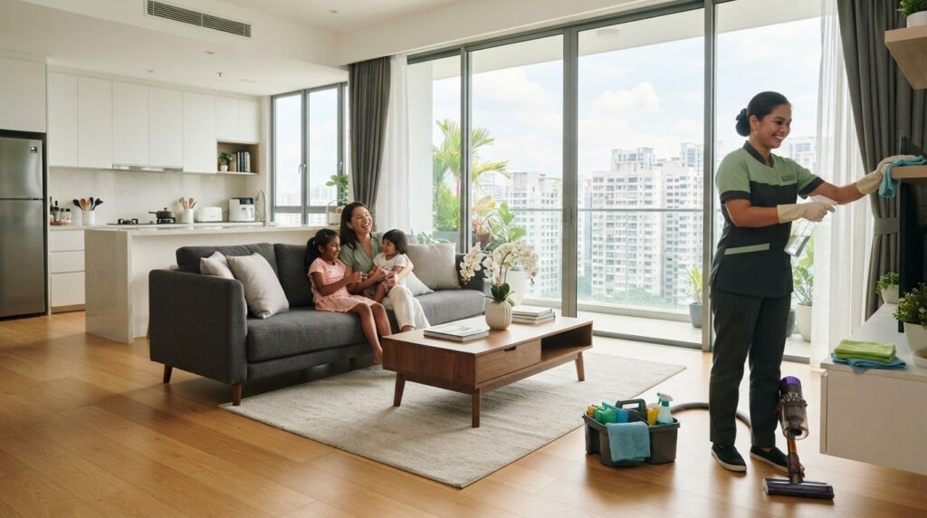 Regular Cleaning Service Singapore | Weekly Home Cleaners