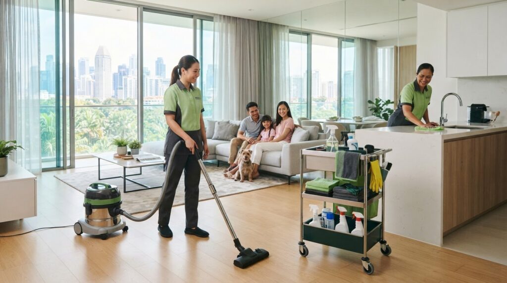 Regular Home Cleaner Singapore | Weekly Cleaning Services