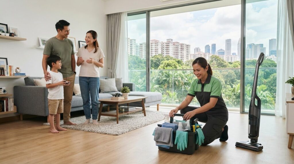 Weekly Domestic Cleaning Singapore | Reliable Home Cleaners