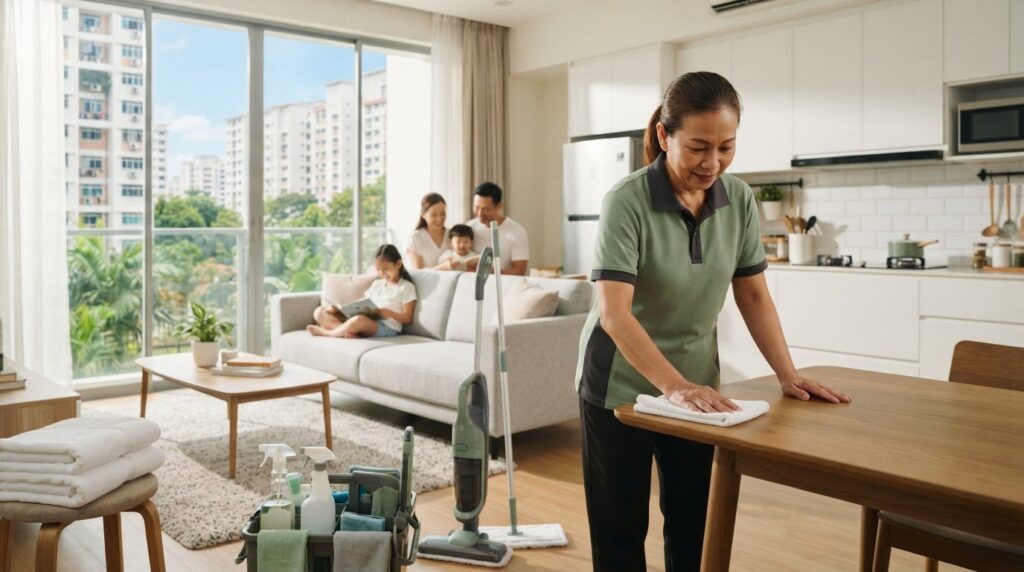 Weekly HDB Cleaning Singapore | Professional Part-Time Cleaner